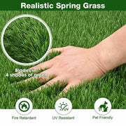 TheLAShop Artificial Grass for Patio, Deck, Porch (1 3/8"H Pile) Image