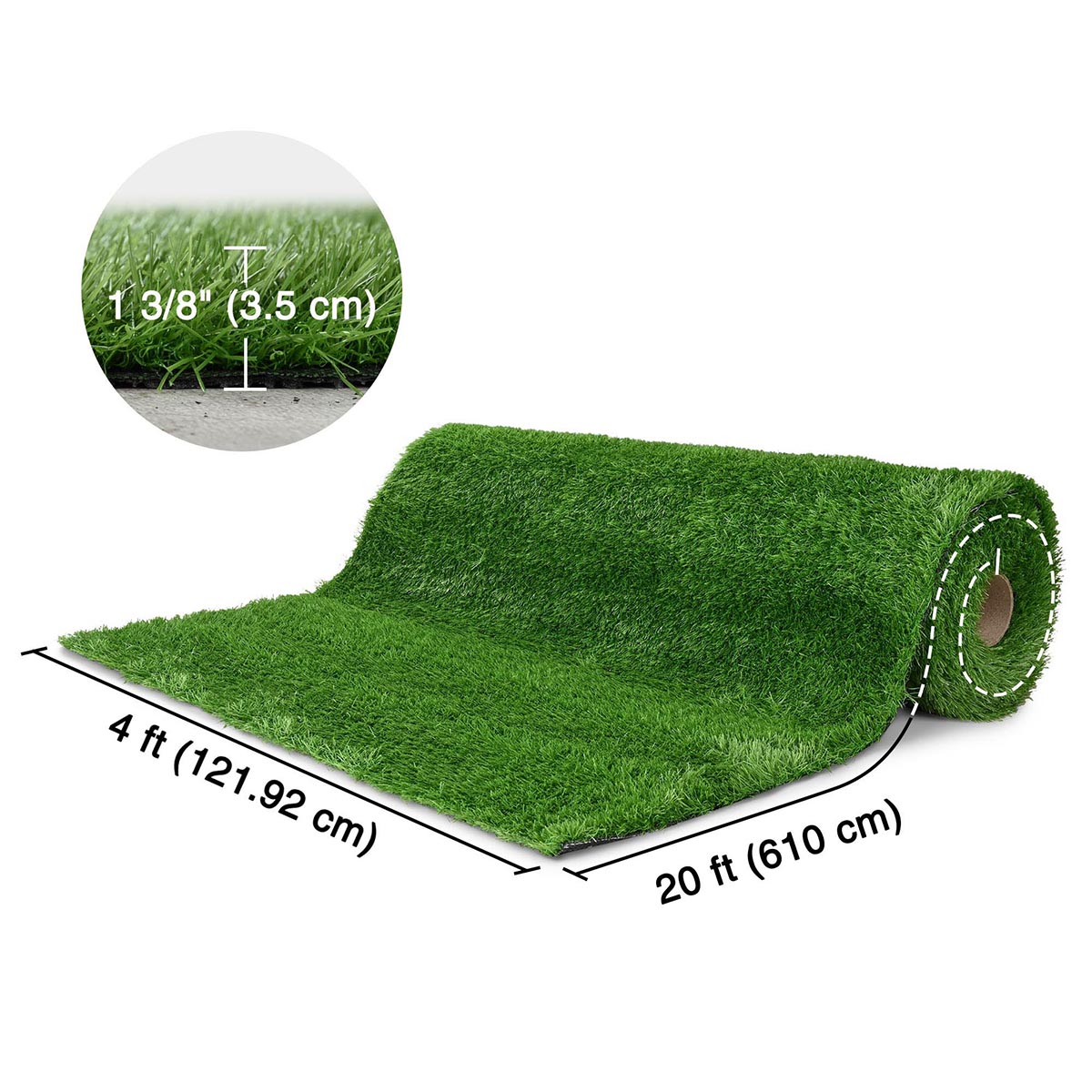 TheLAShop Bulk Realistic 1.38