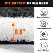 TheLAShop HybridLane Commercial Gym & Sports Turf for Sprint Tracks 61oz Image
