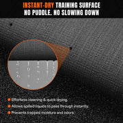 TheLAShop HybridLane Commercial Gym & Sports Turf for Sprint Tracks 61oz Image