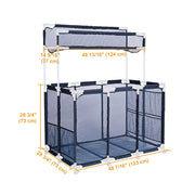 TheLAShop Replacement Mesh Net for Steel Pool Float Storage Image