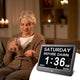 TheLAShop All in One Living Room Clock Large Alarm Clock 10" Elderly Image