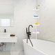 TheLAShop Tub Shower Corner Caddy Shelf Tension Pole w/ Baskets Color Opt Image