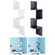 TheLAShop Home 3-Layer Hanging Corner Shelf Wall Mounted Color Option Image