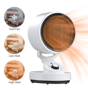 TheLAShop Portable Electric Space Heater & Cooling Fan 1500w Image