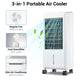 TheLAShop 65W Portable Evaporative Air Cooler Remote Control 6L Tank Image