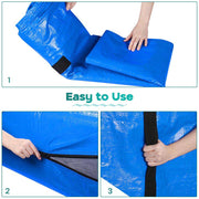 TheLAShop Mattress Protector Bag for Moving Plastic Wrap Image