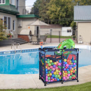 TheLAShop Pool Float Storage Bin Mesh with Pockets Large Image