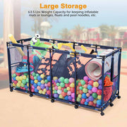 TheLAShop Rolling Pool Float Storage Mesh Toy Raft Bin 65x30x33 Image