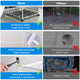 TheLAShop Outdoor Towel Rack Pool for Hot Tub SPA Image
