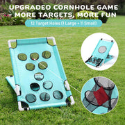 TheLAShop Outdoor Cornhole Board (8x)Bean Bags Tailgate Toss Image