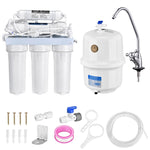 TheLAShop 5 Stage 50 GPD Reverse Osmosis Water Filtration System Under Sink Image