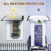 TheLAShop 3ft Window Awning Door Awning Canopy Shade PC Image