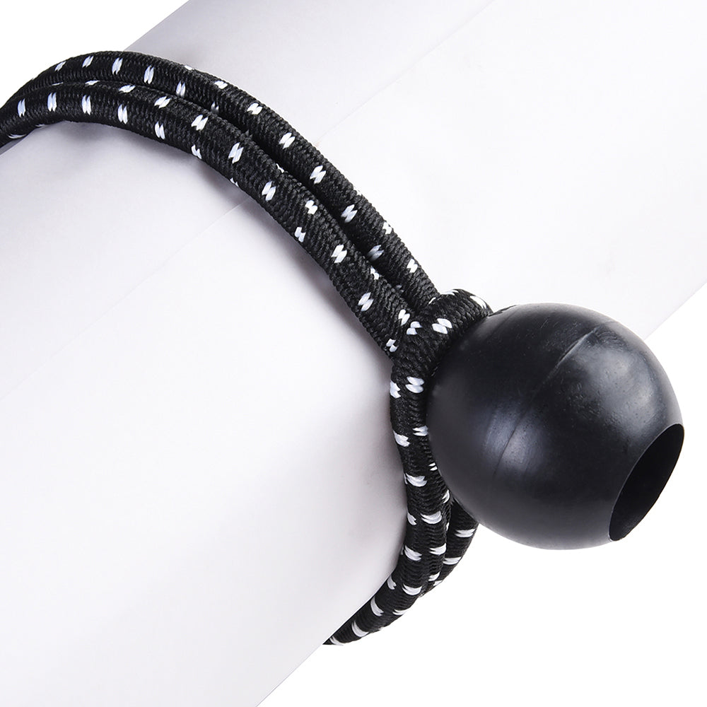 LannuMet 5-Pack Ball Bungee Cords - Elastic Tie Downs For Tarps, Tents, Blinds & General Use