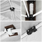 TheLAShop 10'x10' Ez Pop Up Canopy with Side Top Vent Image