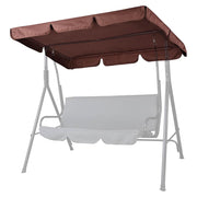 TheLAShop Outdoor Patio Swing Canopy Replacement 65x47in