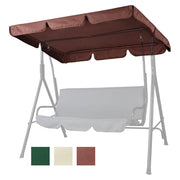 TheLAShop Outdoor Patio Swing Canopy Replacement 76x44in