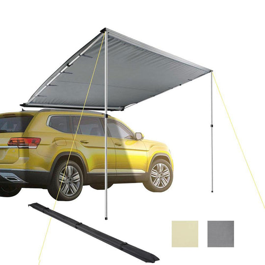 TheLAShop Car Awning 7' 7" x 8' 2" Side Rooftop Shade
