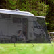 TheLAShop RV Awning Shade Screen with Zipper 19'Wx6'H Trailer Mosquito Net Image