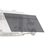 TheLAShop RV Awning Shade Screen with Zipper 15'Wx8'H Trailer Mosquito Net Image