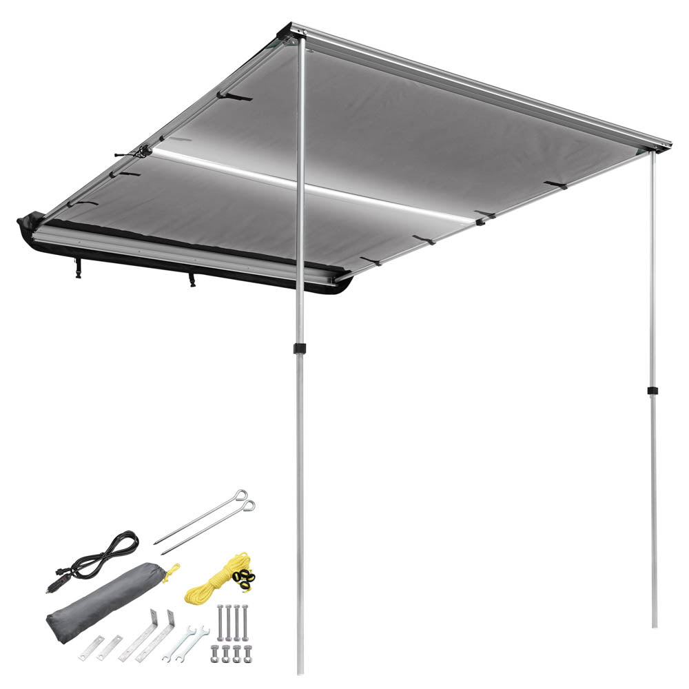 TheLAShop Car Awning with Light 8' 1