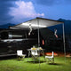 TheLAShop Car Awning with Light 8' 1" x 6' 7" SUV Side Awning Image