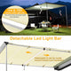 TheLAShop Car Awning with Light 8' 1" x 7' 1" SUV Side Awning