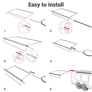 TheLAShop 16 foot Awning Fabric Replacement RV Slide Topper Image