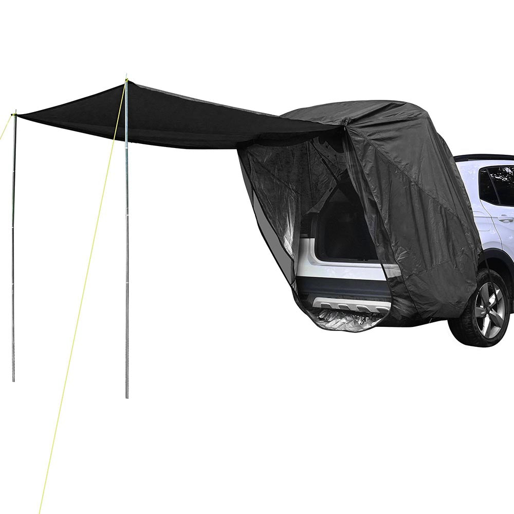 awning and tent TheLAShop SUV Tent Tailgate Awning with Screen Net