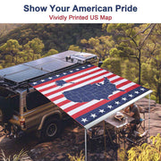 TheLAShop 7' 7" x 8' 2" Car Awning Canopy (7.5'x7.7') UV30+ PU2,000mm Image