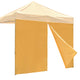 TheLAShop Canopy Sidewall with Zipper 1080D 9'7"x6'8"(1pc./pack), Mineral Yellow Image