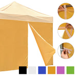 TheLAShop Canopy Sidewall with Zipper 1080D 9'7"x6'8"(1pc./pack) Image