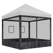 TheLAShop Netting for Pop Up Canopy 10x10 Food Service Vendor Side Panel