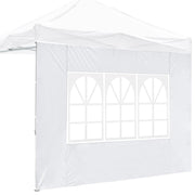 TheLAShop Canopy Tent Sidewall with Window 1080D 9'7"x6'8"(1pc./pack)