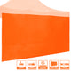 TheLAShop Canopy Sidewall Tent Walls 15x7ft UV50+ CPAI-84, Orange Image