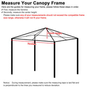 TheLAShop Pop Up Canopy Replacement Top 10x10 CPAI-84, White Image