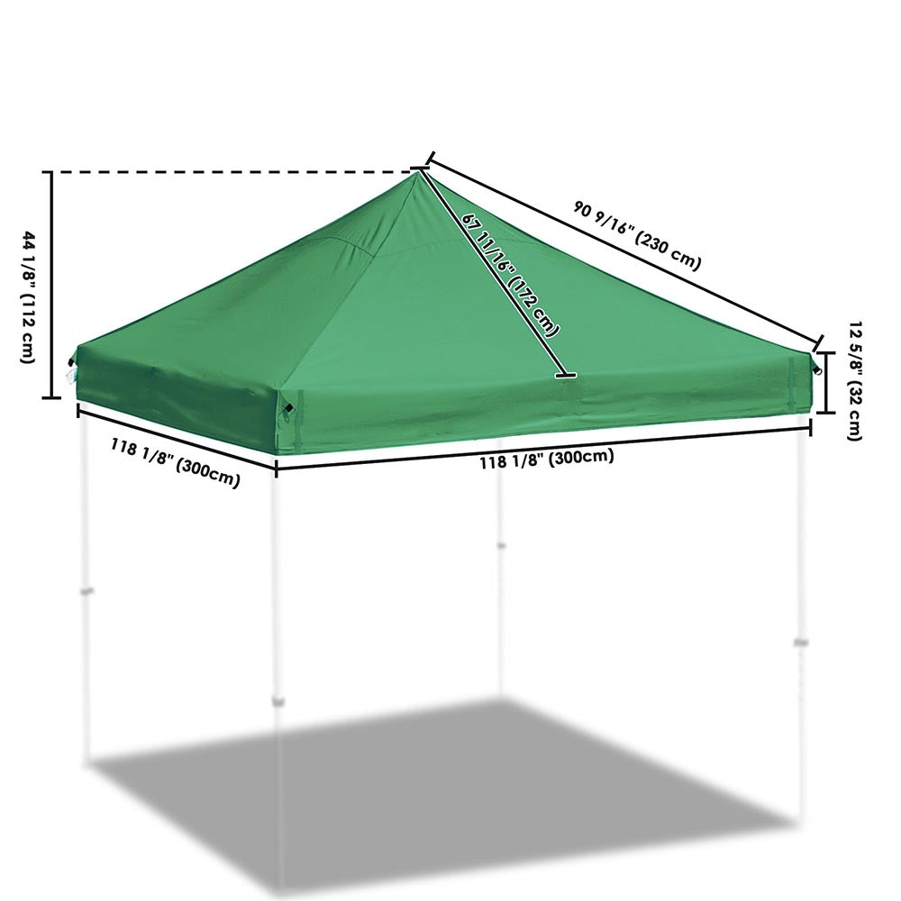 InstaHibit Pop Up Canopy Replacement Top 10x10 CPAI 84 TheLAShop