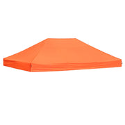 TheLAShop Pop Up Canopy Replacement Top 10x15 CPAI-84, Orange Image