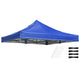 TheLAShop 10'x10' Pop Up Canopy Replacement Top Vent (9'7"x9'7"), Blue Image