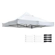 TheLAShop 10'x10' Pop Up Canopy Replacement Top Vent (9'7"x9'7"), White Image