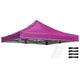 TheLAShop 10'x10' Pop Up Canopy Replacement Top Vent (9'7"x9'7"), Vivid Viola Image