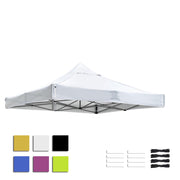 TheLAShop 10'x10' Pop Up Canopy Replacement Top Vent (9'7"x9'7") Image