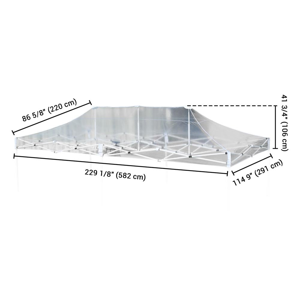 TheLAShop 10x20 EZ Pop Up Tent Canopy Replacement Top