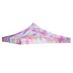 TheLAShop 10x10 Pop Up Canopy Replacement Tie-dyed Pink (9'7"x9'7") Image