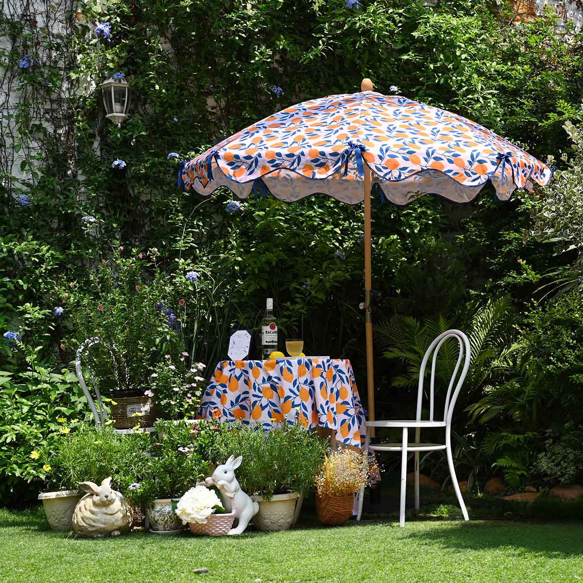 TheLAShop 6ft 8-Rib Wood Patio Umbrella Tilt Food Cart Umbrella TheLAShop 6ft 8-Rib Wood Patio Umbrella Tilt Food Cart Umbrella