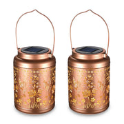 TheLAShop Waterproof Outdoor Solar Hanging Lanterns Set(2) Image