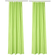 TheLAShop Tab Top Outdoor Patio Curtain, 54"W x 120"L 2ct/Pack