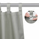 TheLAShop Tab Top Outdoor Patio Curtain, 54"W x 108"L 2ct/Pack
