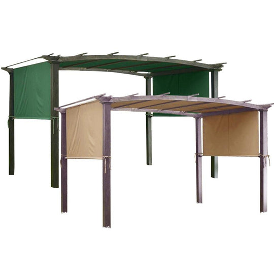 TheLAShop 17x6.7 ft Pergola Canopy Replacement Shade Cover