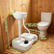 TheLAShop 4.5Gal Portable Hand Wash Station 6.3Gal Waste Water Tank Image